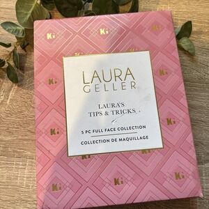 NEW Laura Geller Laura's Tips & Tricks 5 Piece Full Face Collection Medium